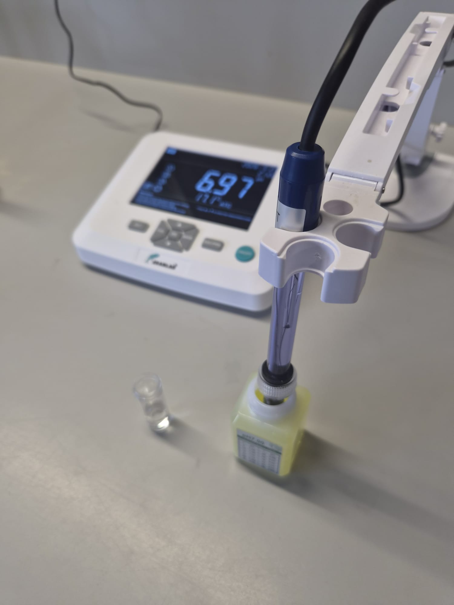 Visible spectrophotometer on the laboratory bench